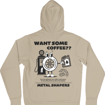 Wheely Fuel Hoodie – Beige