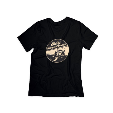 Biker Chopper Tee – Negra