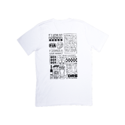 Hot Girls Watch F1 Tee – Blanca - Imagen 3