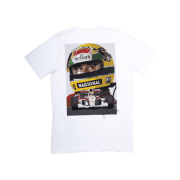 Senna Tribute Tee – Blanca - Imagen 5